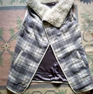 Faux fur luxe vest